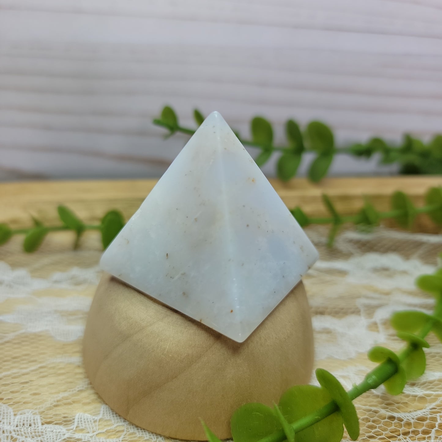 Small Chalcedony Pyramid