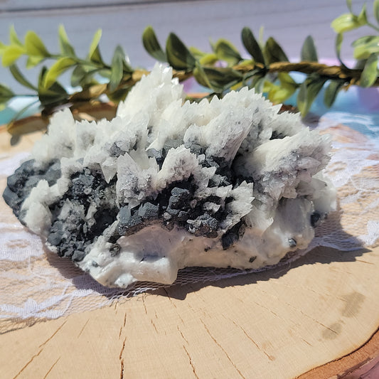 Cave Calcite w/Pyrite (UV Reactive)