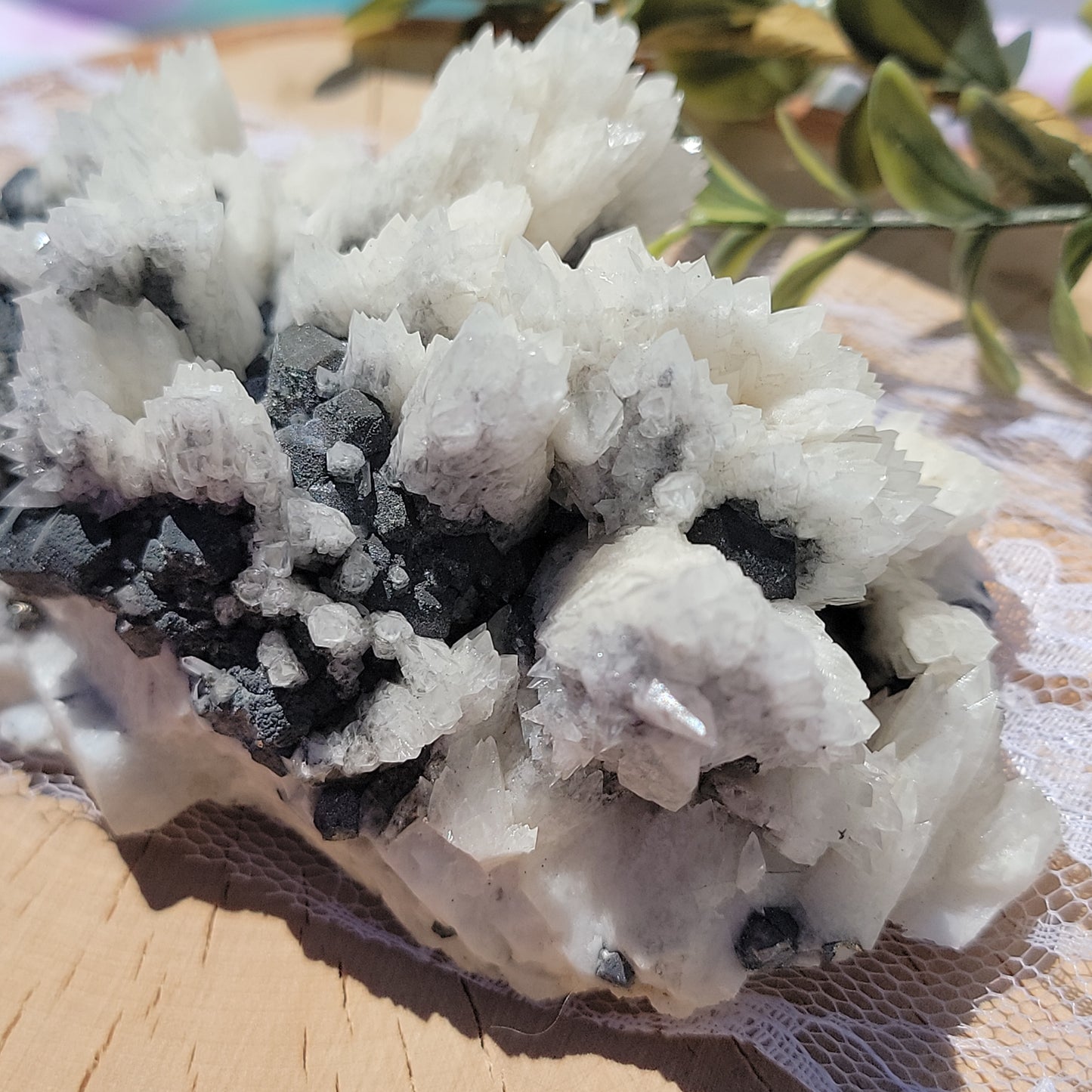 Cave Calcite w/Pyrite (UV Reactive)