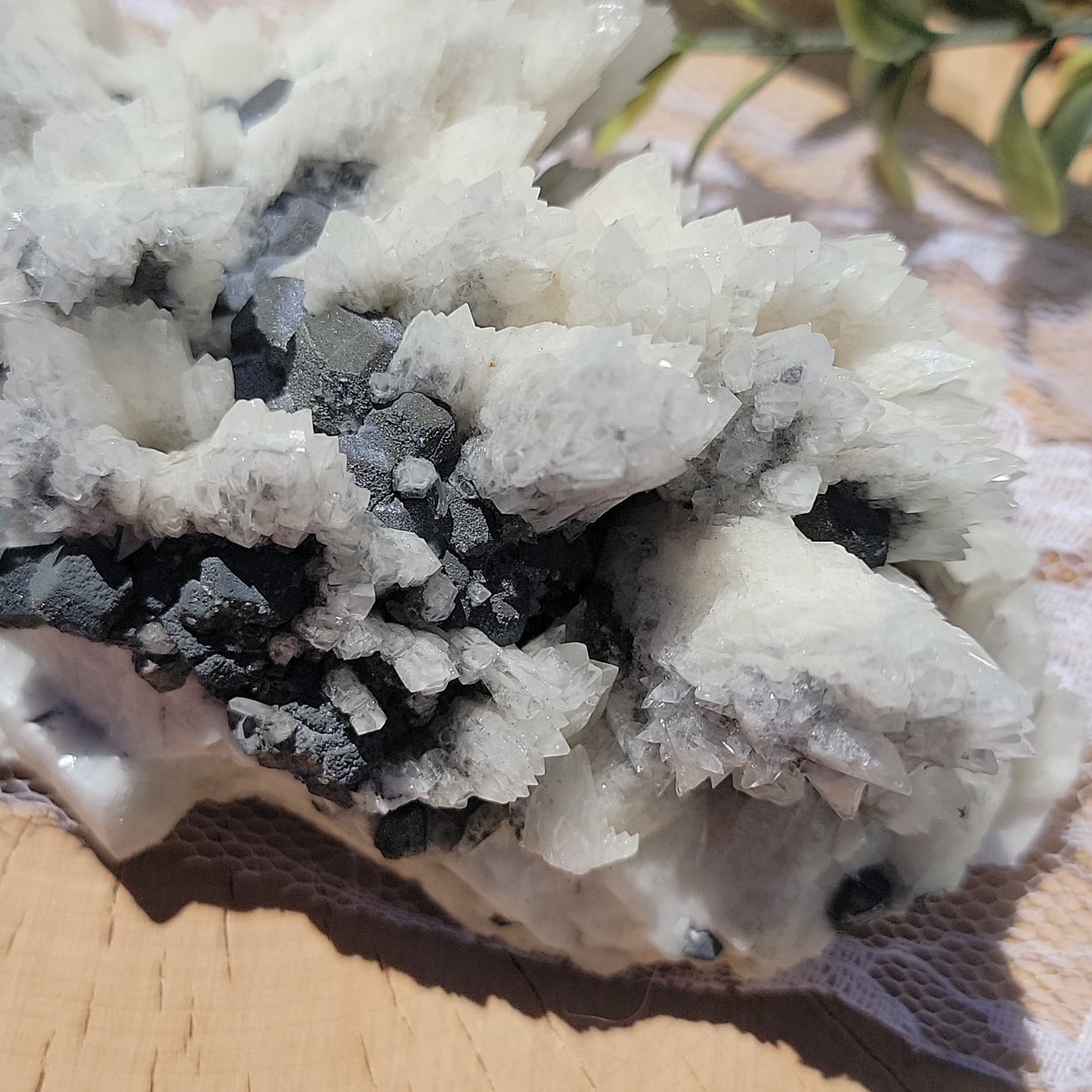 Cave Calcite w/Pyrite (UV Reactive)