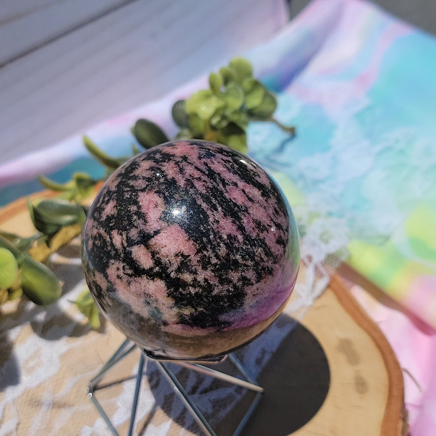 Rhodonite Sphere A