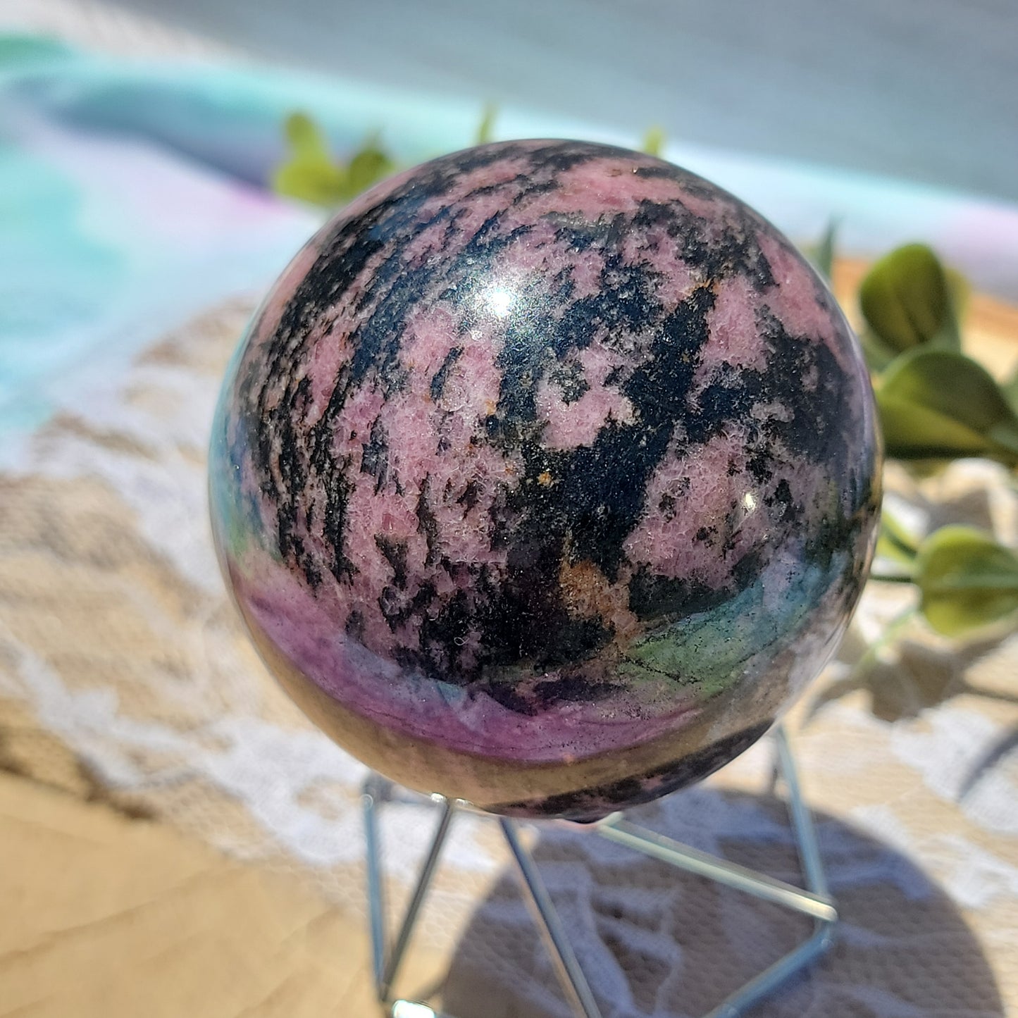 Rhodonite Sphere A