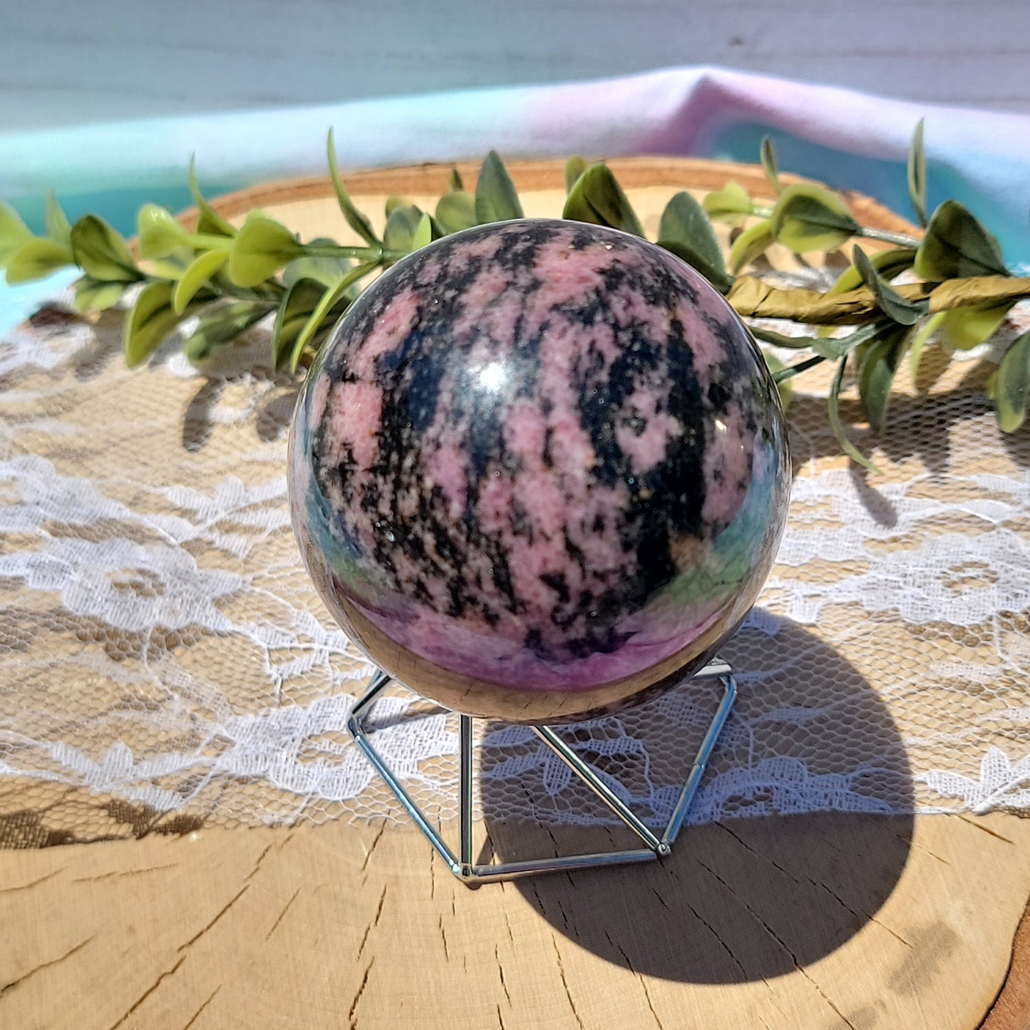 Rhodonite Sphere A