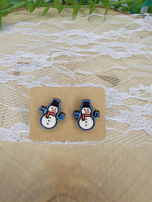 Snowman Studs