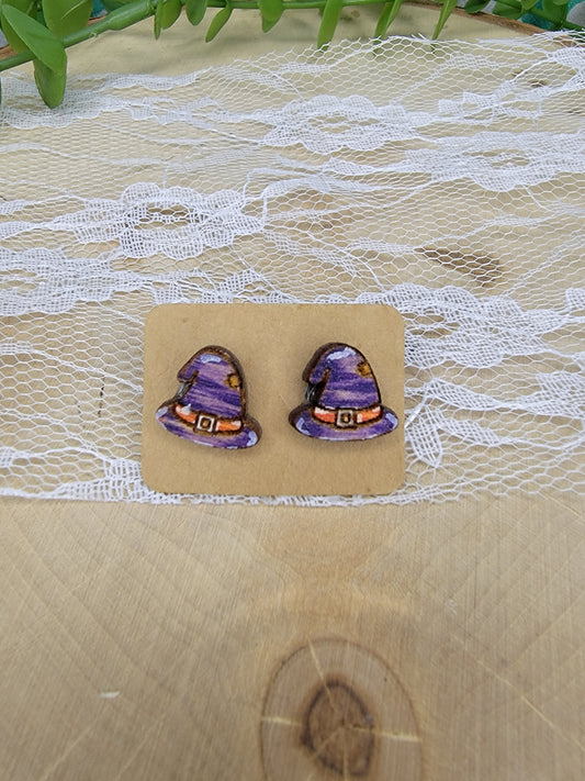 Witch Hat Studs