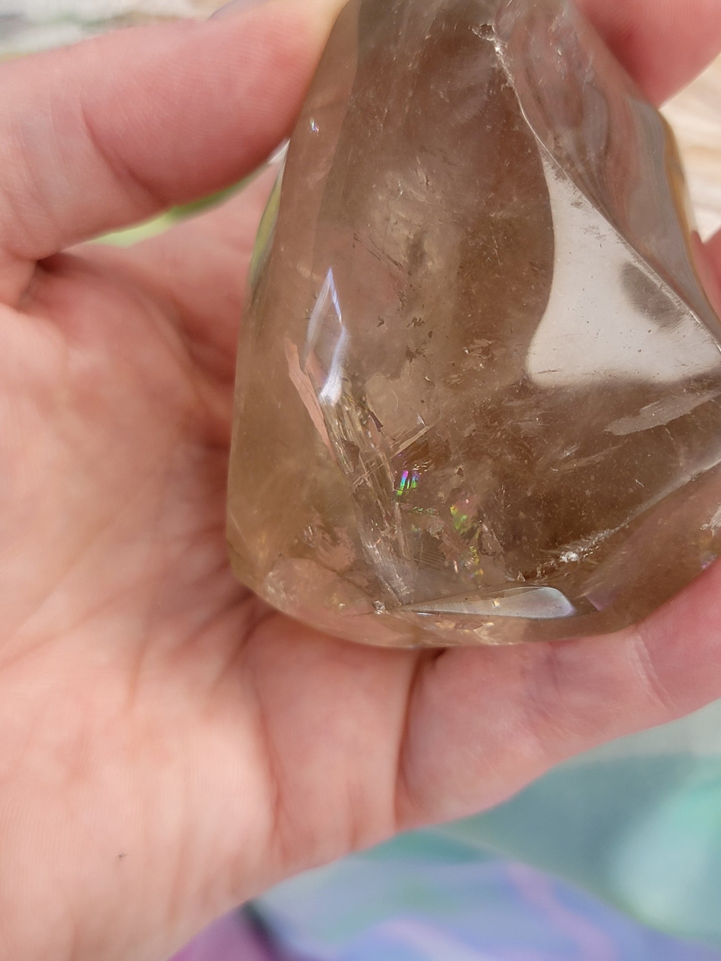 Smoky Quartz Flame