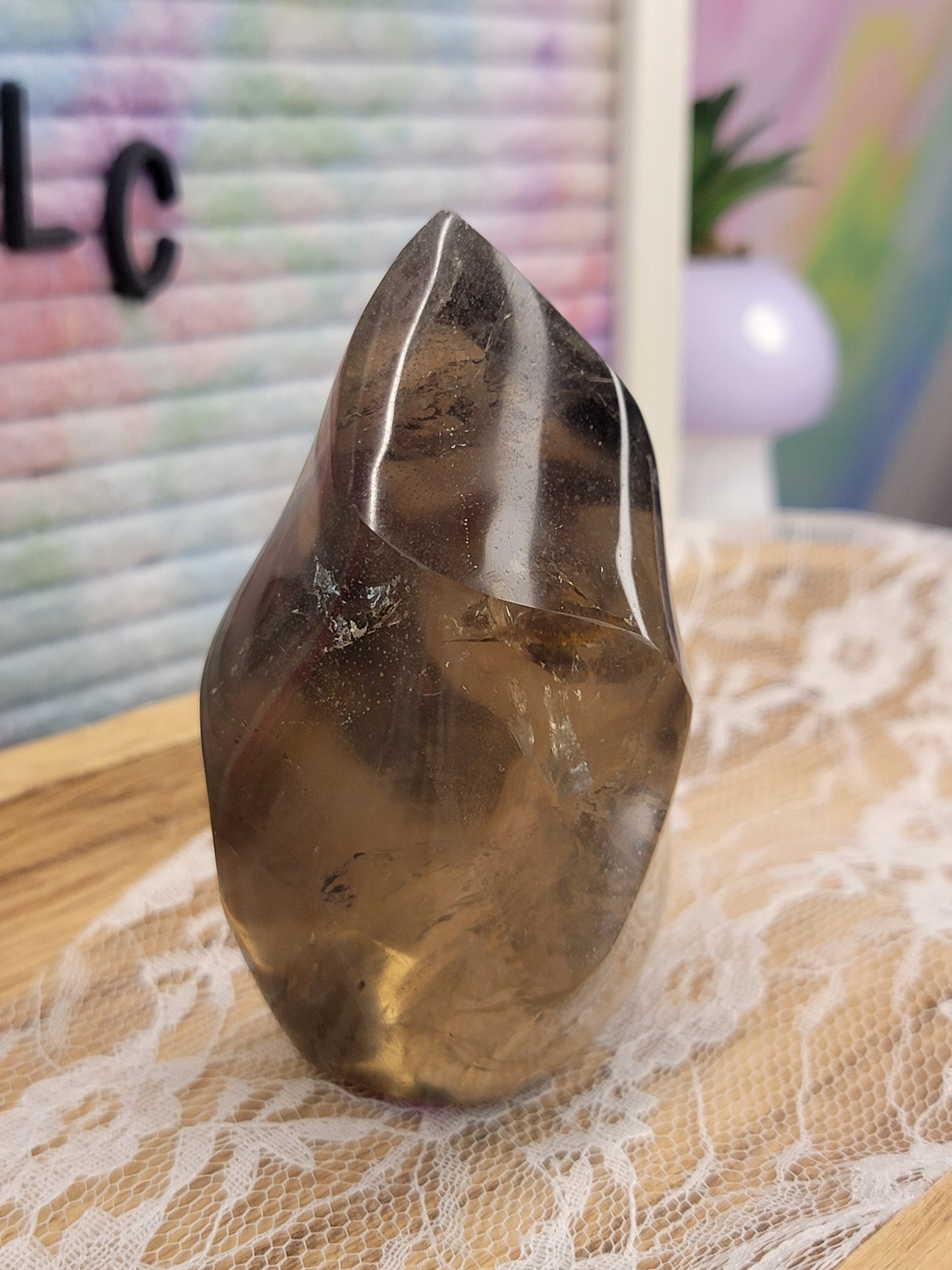 Smoky Quartz Flame