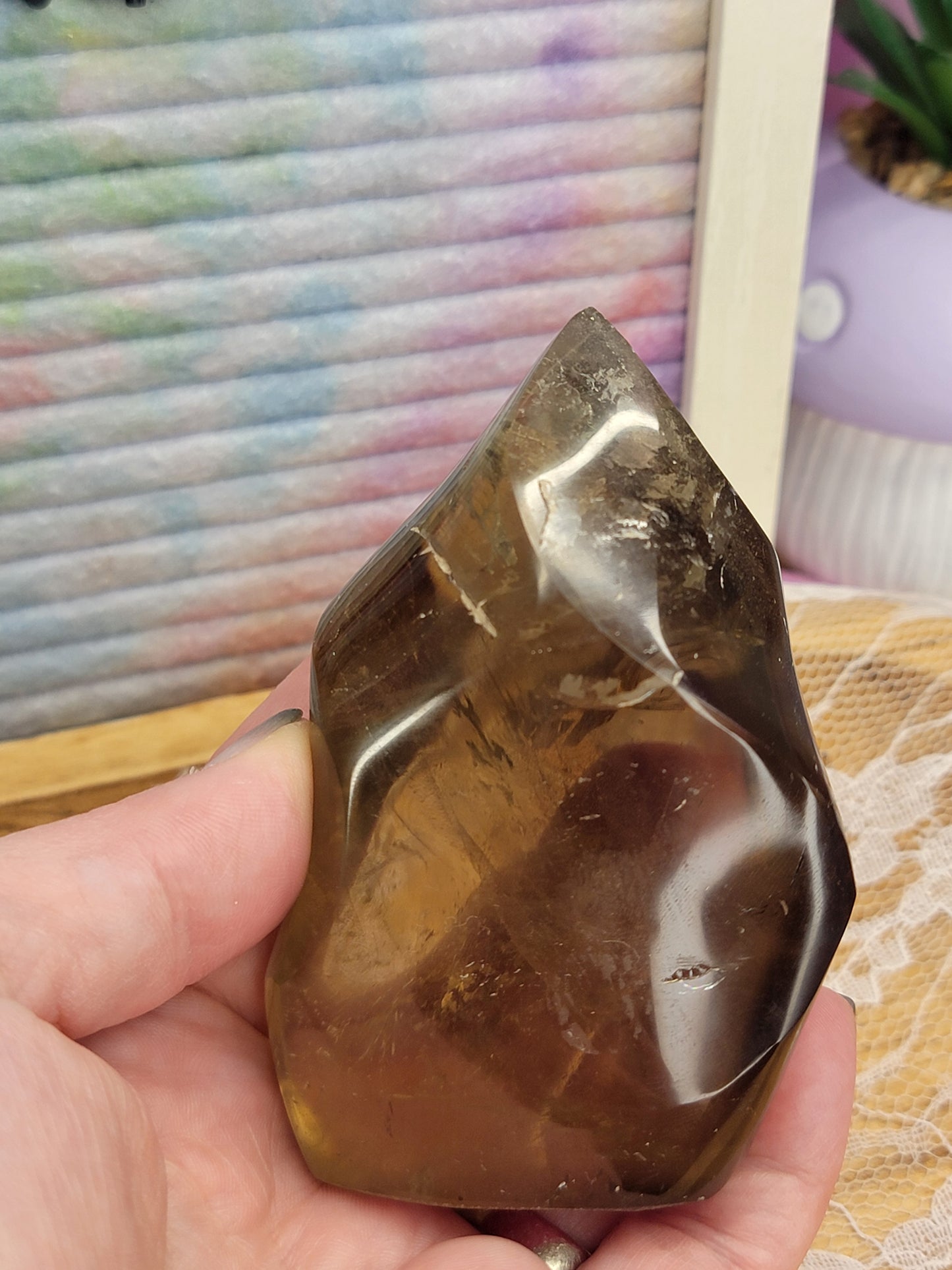 Smoky Quartz Flame