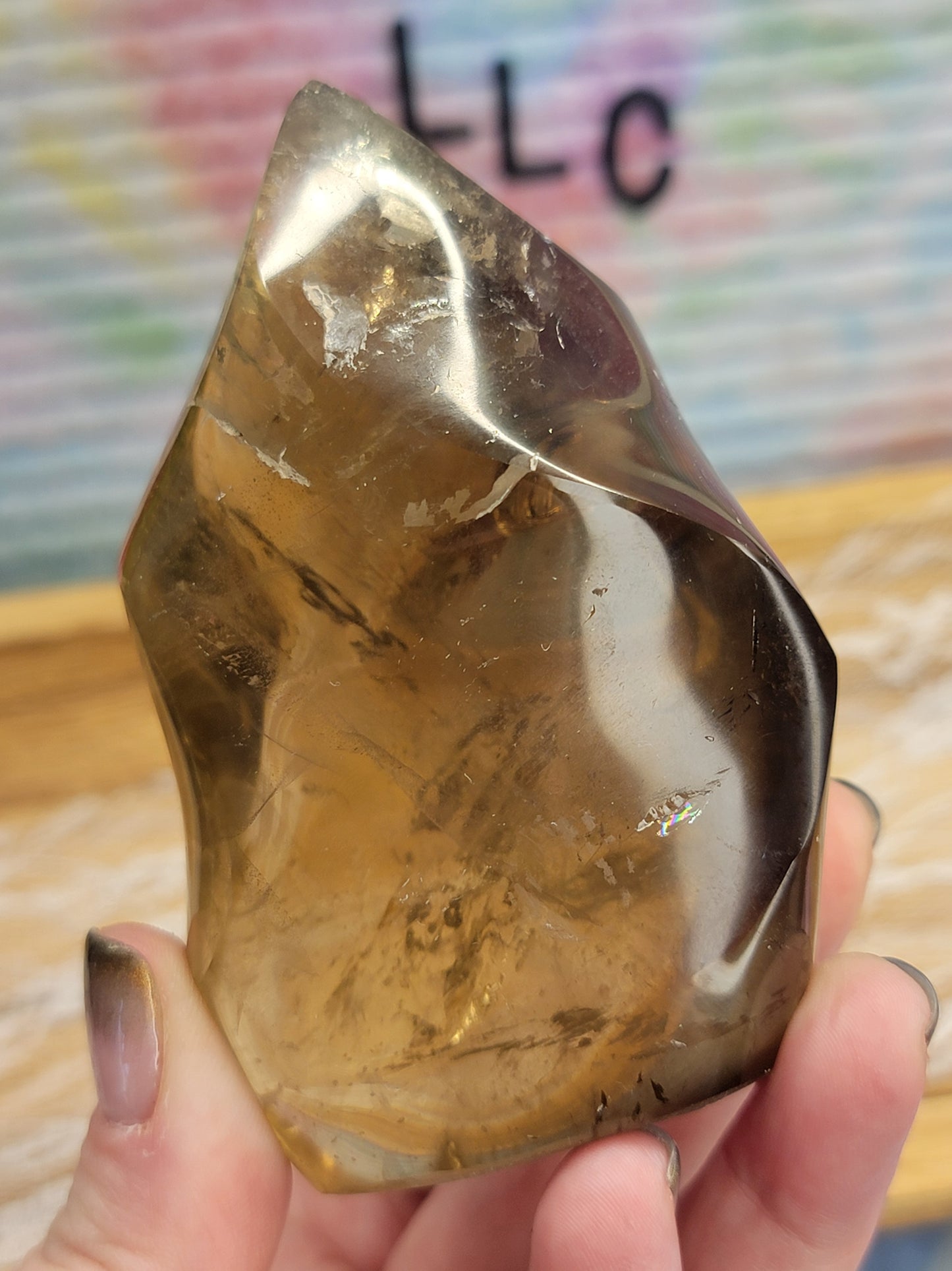 Smoky Quartz Flame