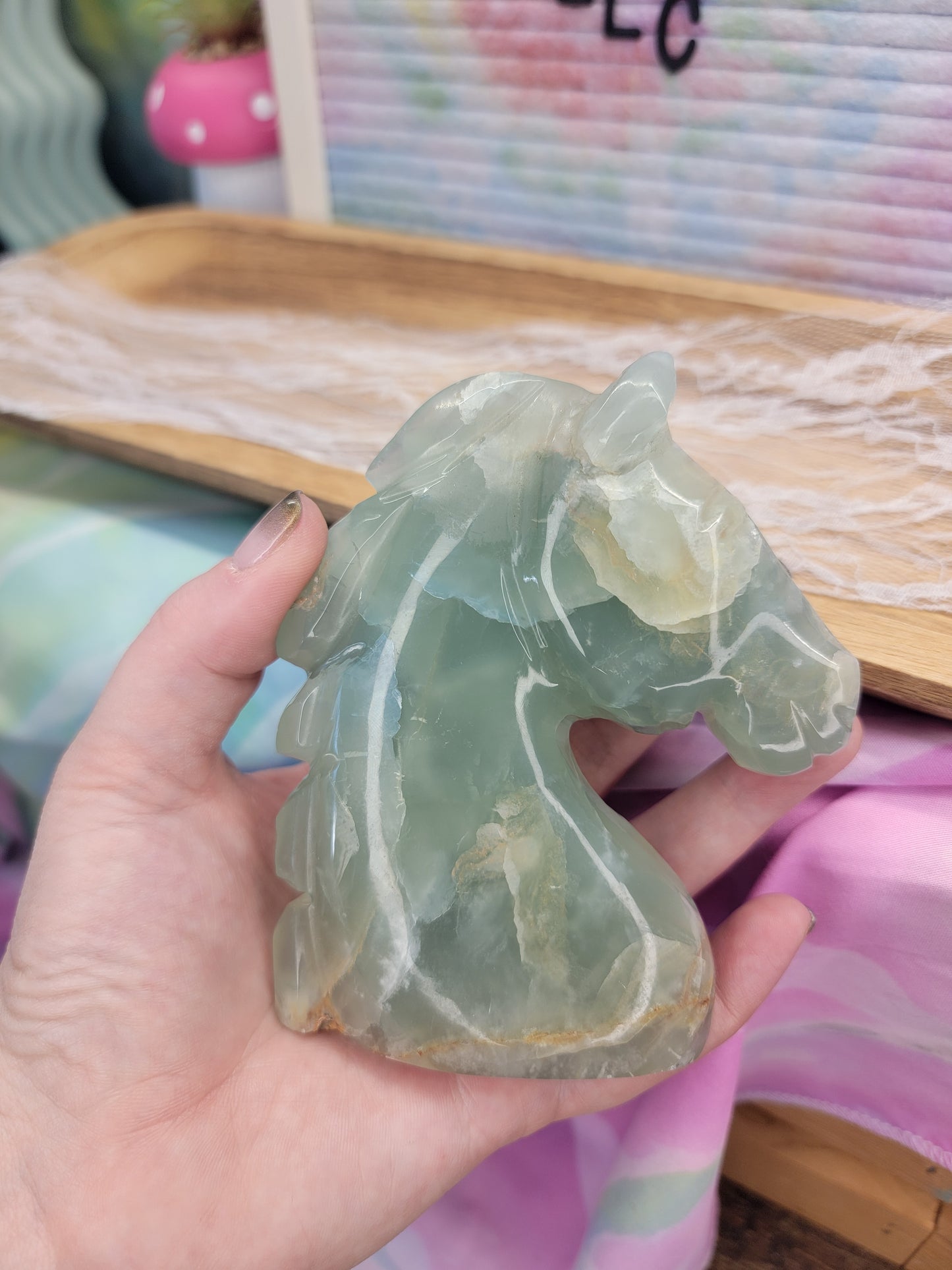 Blue Onyx Horse