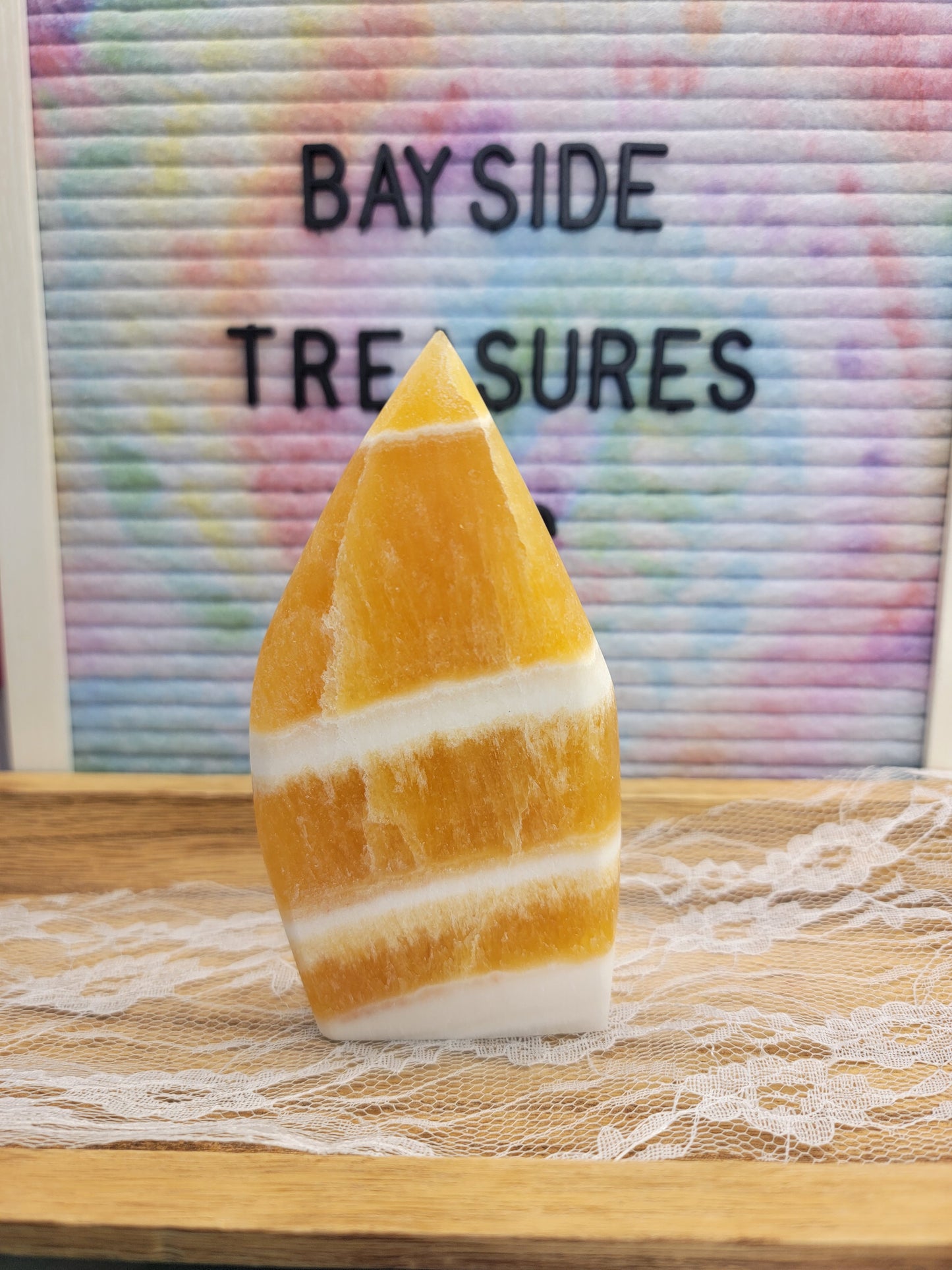 Orange Calcite Sail