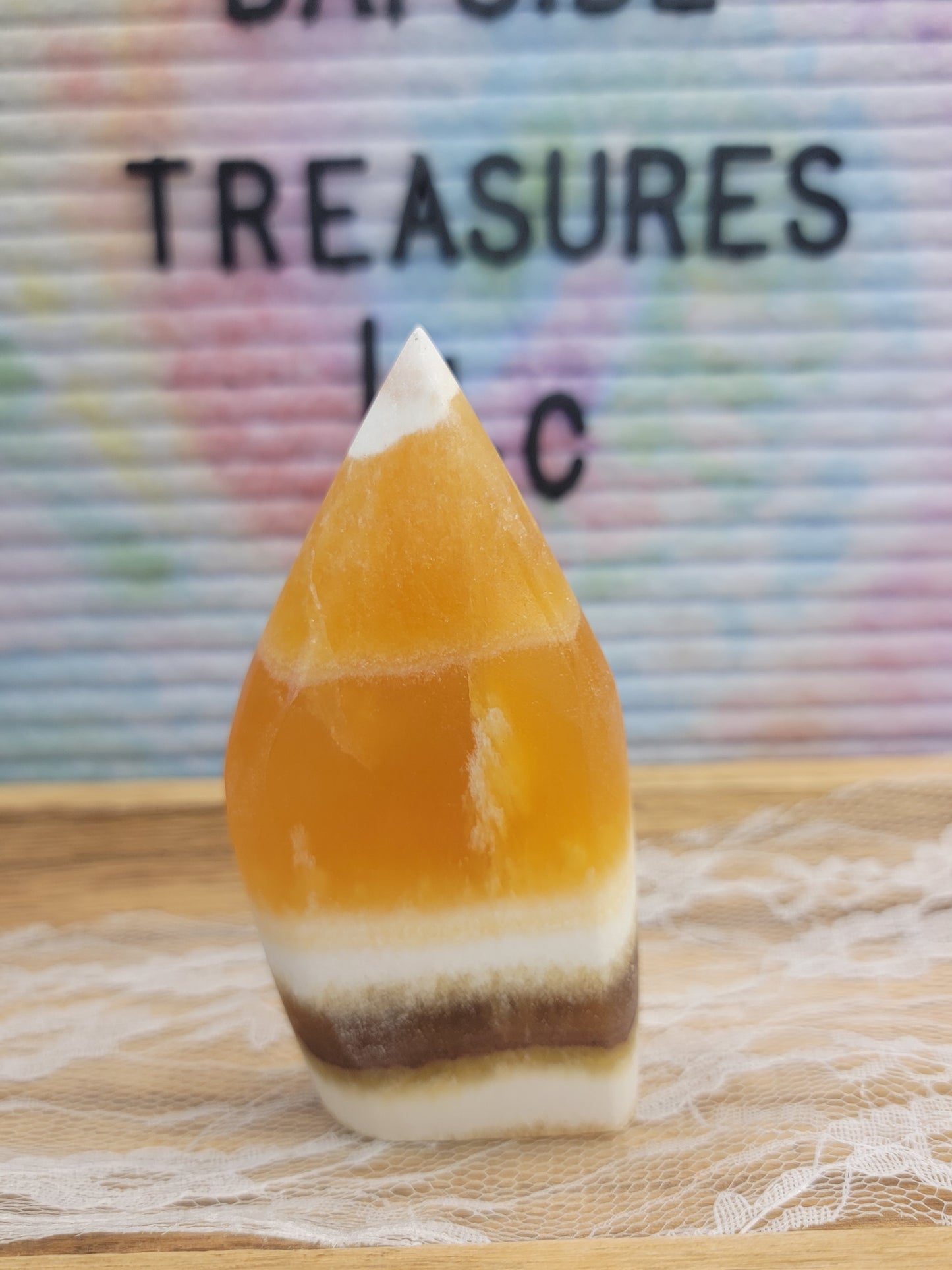 Orange Calcite Sail