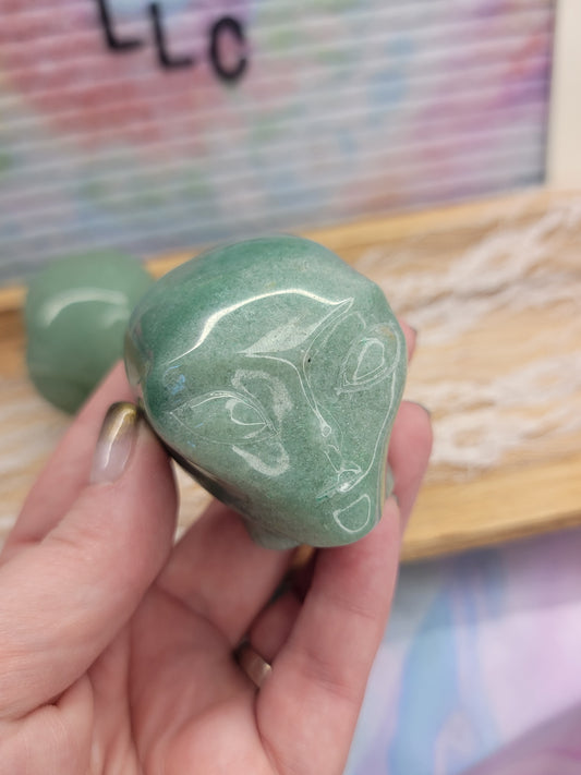 Green Aventurine Alien