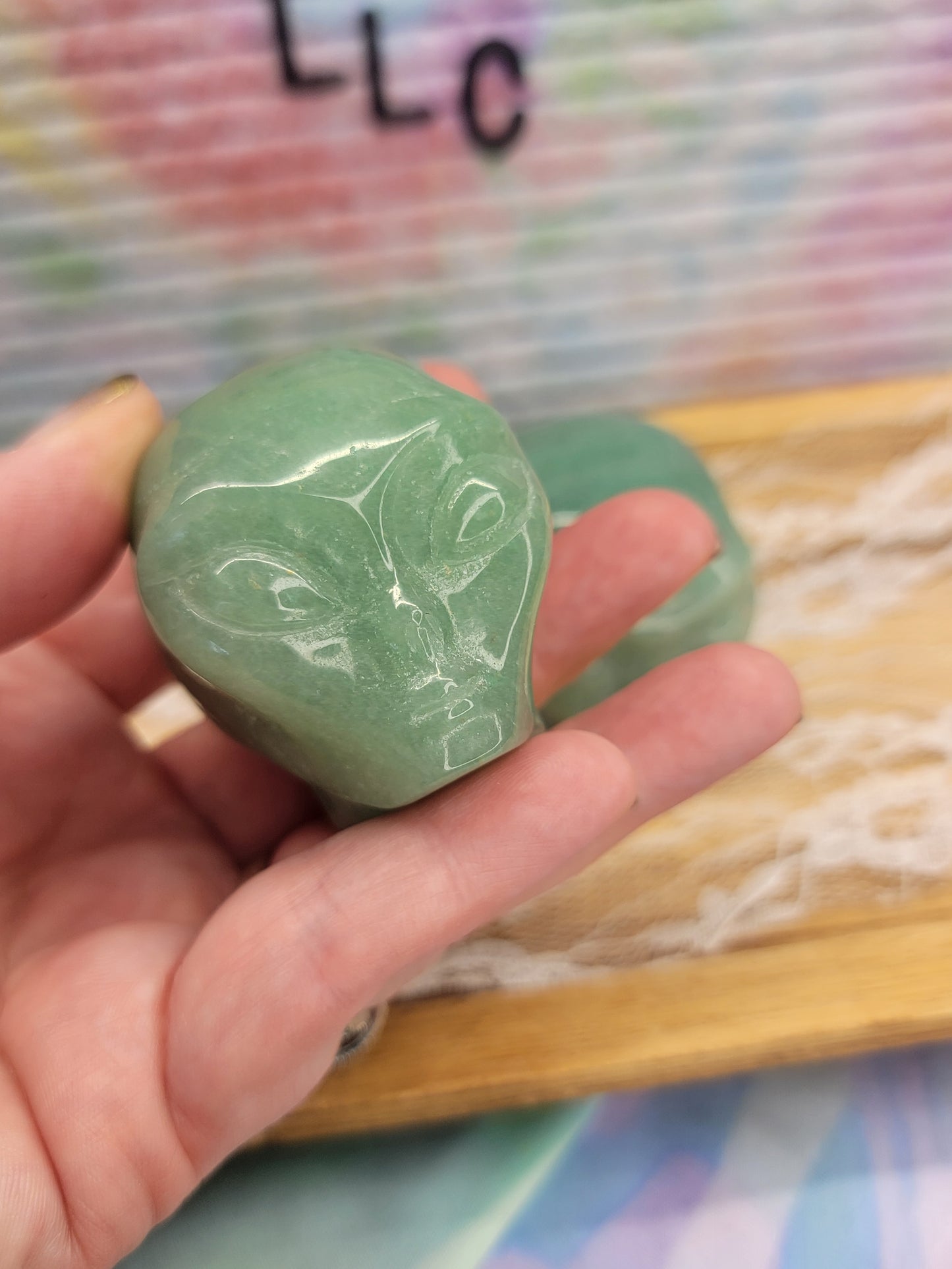 Green Aventurine Alien