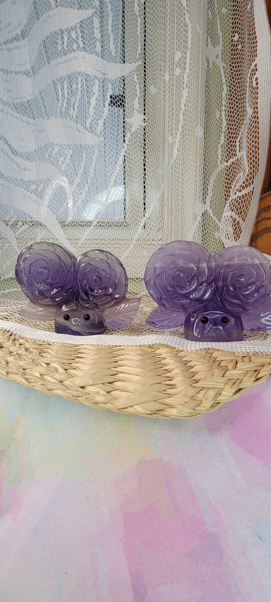 Amethyst Flower Buddies