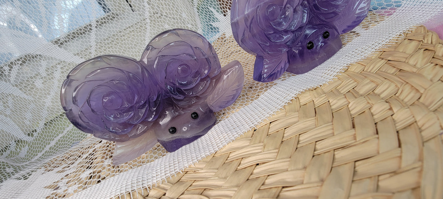 Amethyst Flower Buddies