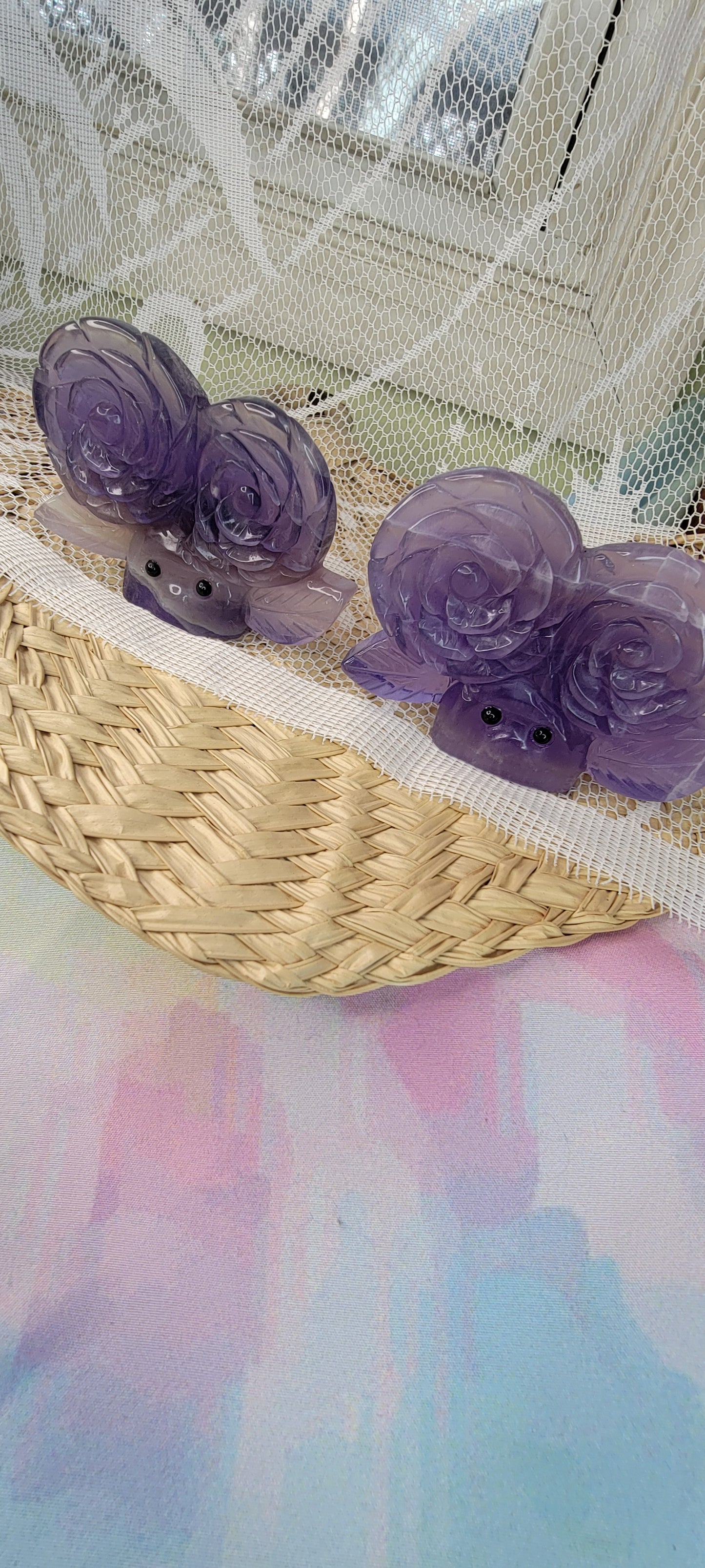 Amethyst Flower Buddies