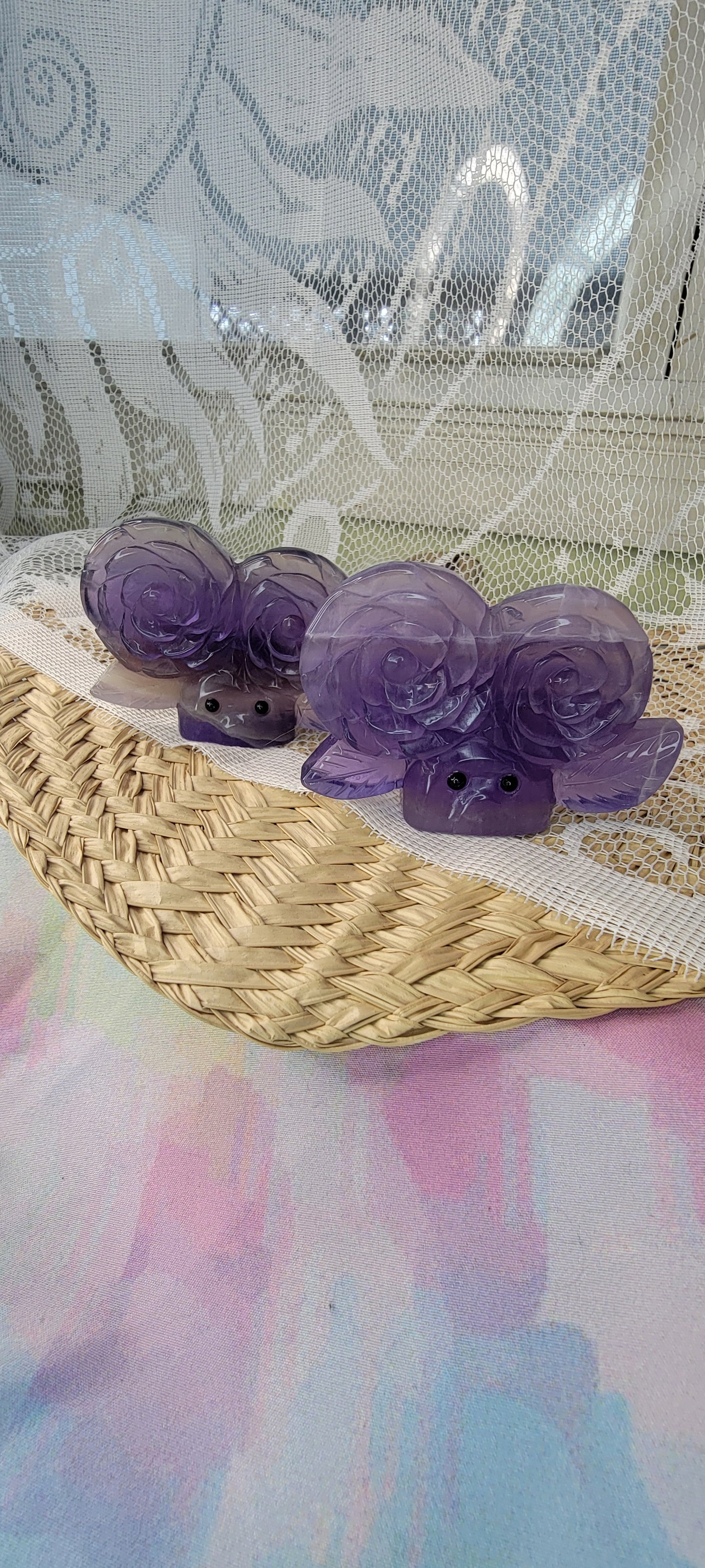 Amethyst Flower Buddies