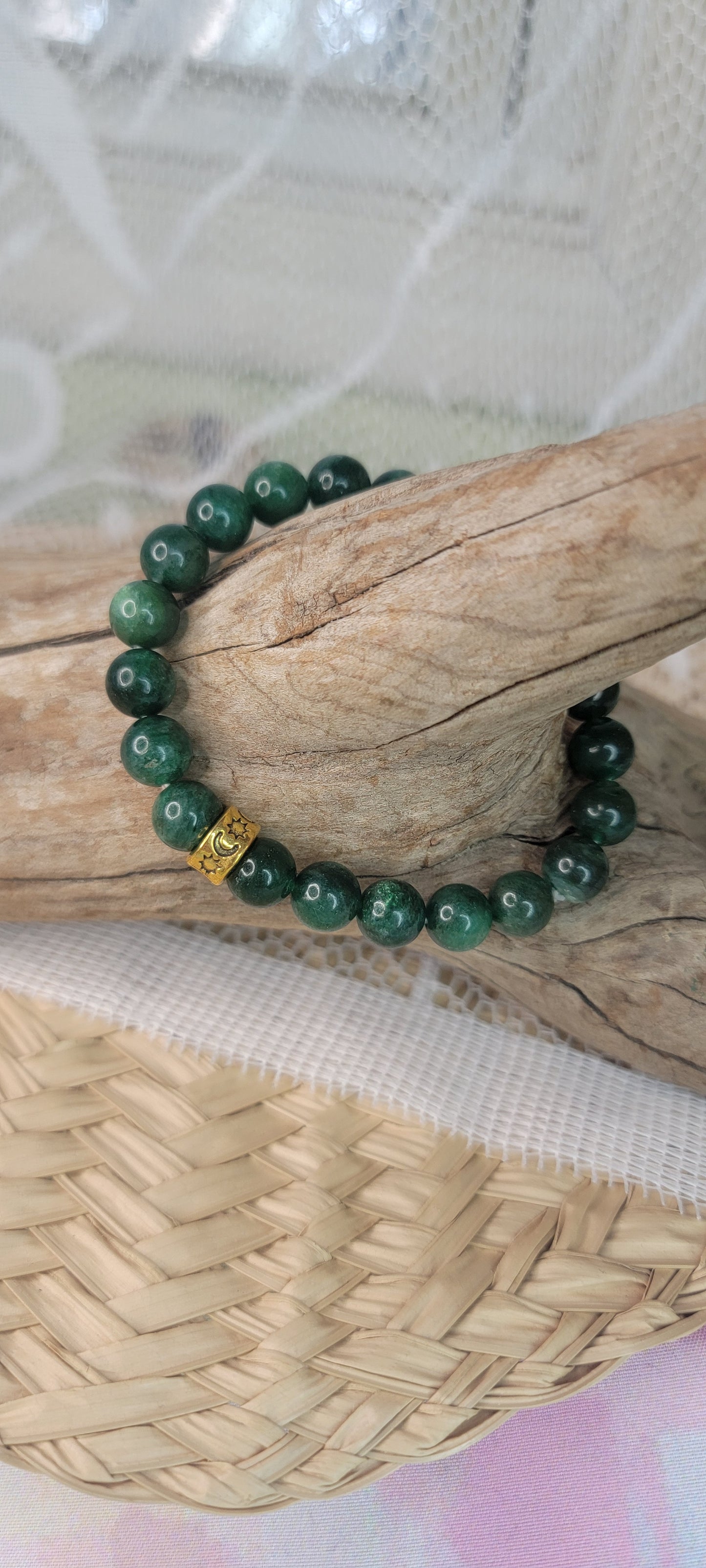 Beaded Kamite Stretch Bracelet