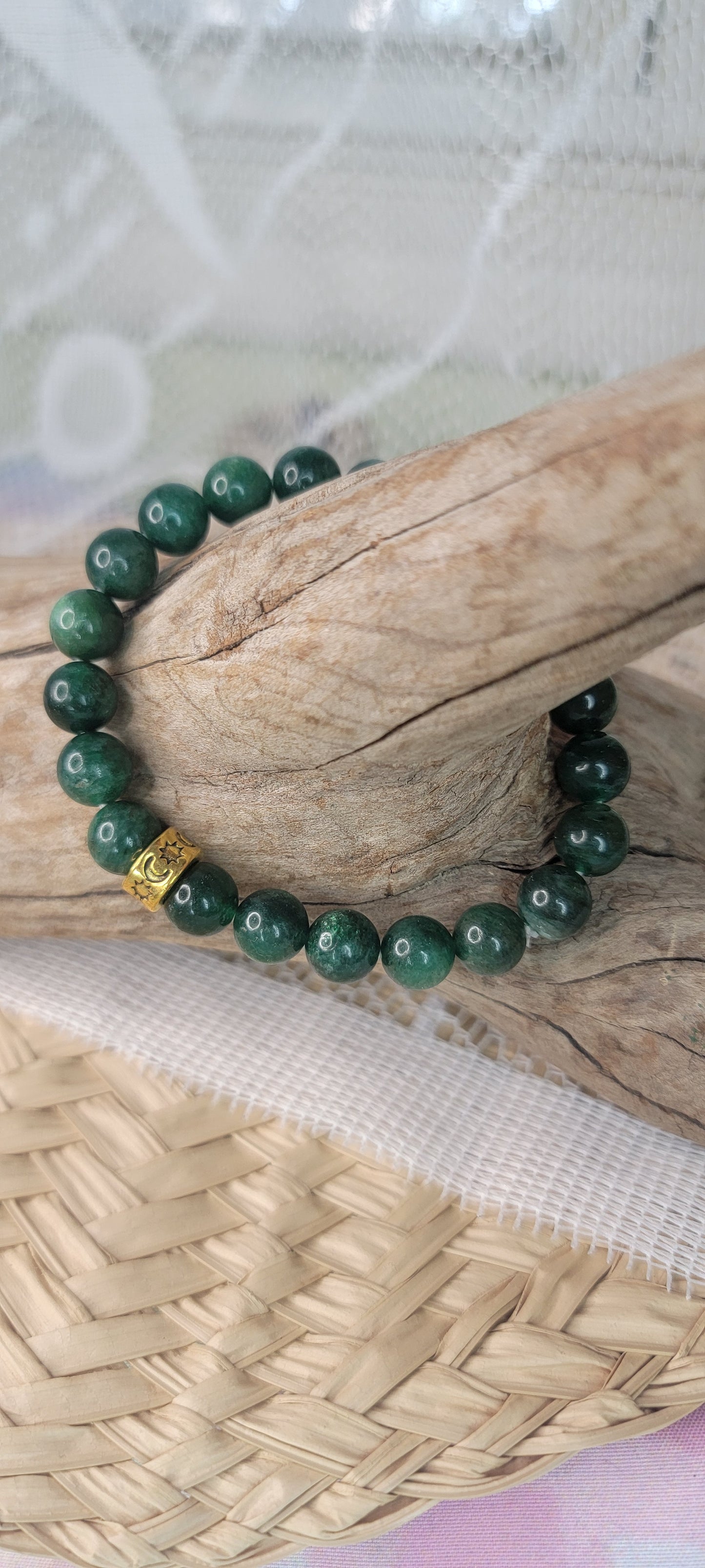 Beaded Kamite Stretch Bracelet