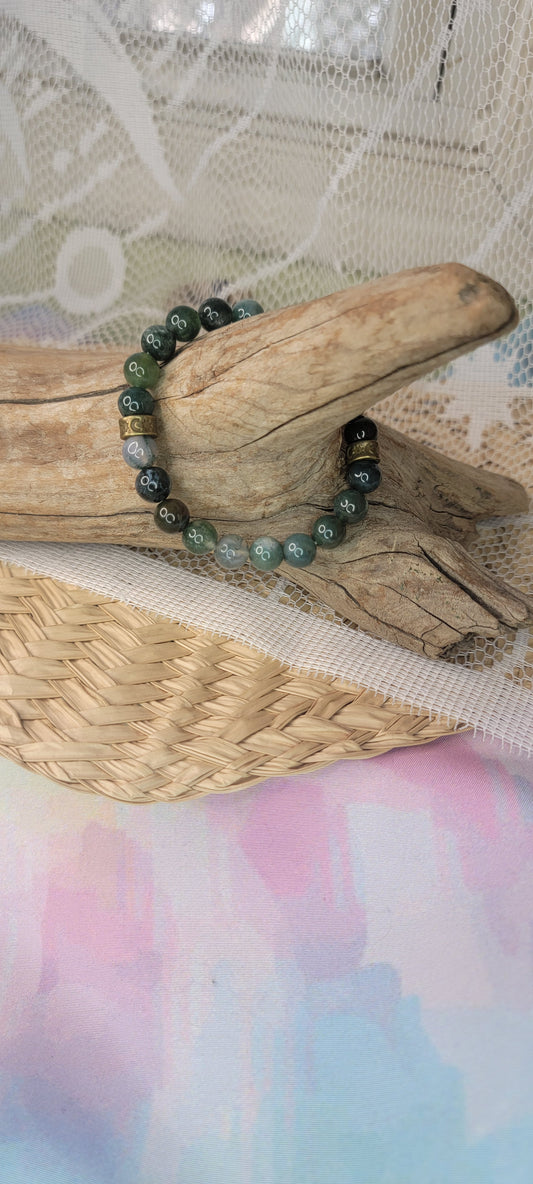 Beaded Garden Quartz Stretch Bracelet