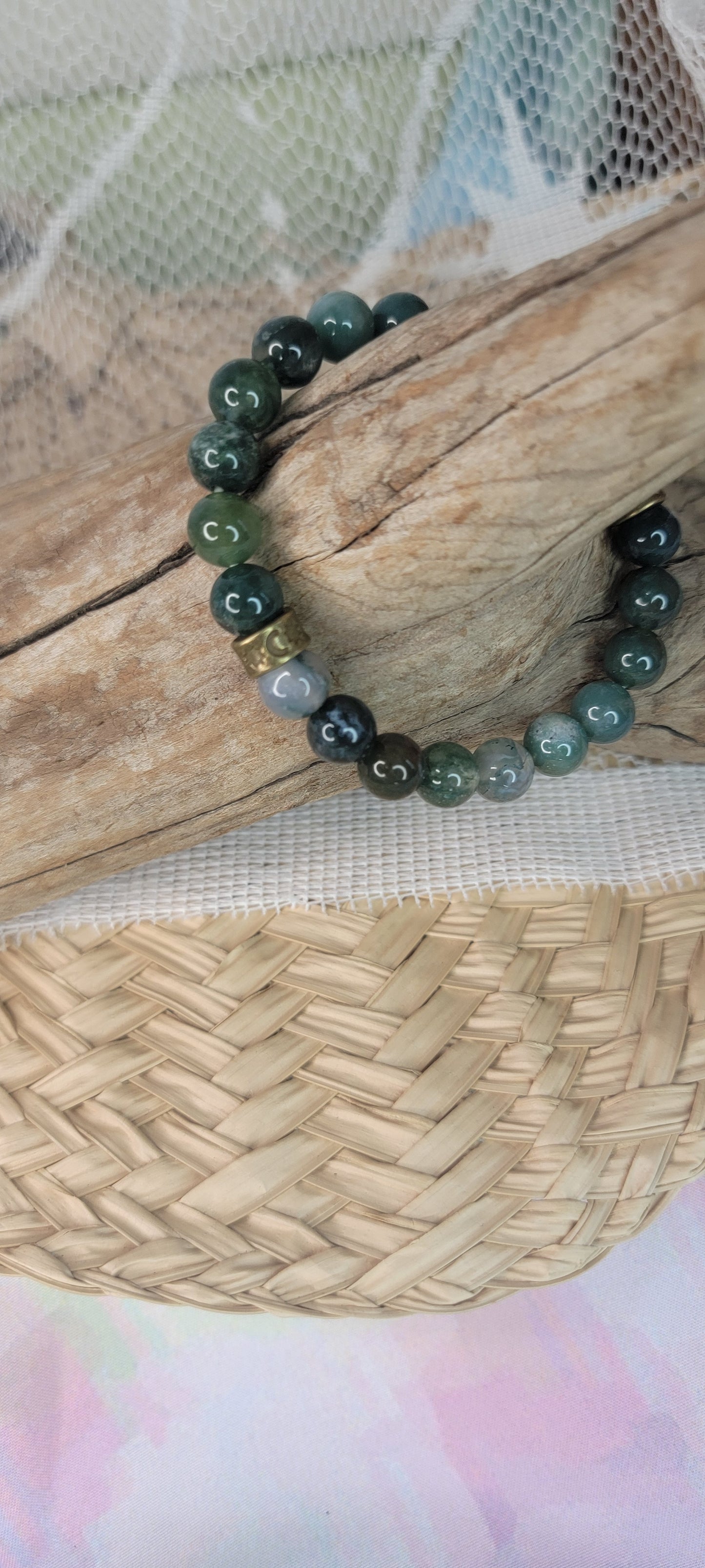 Beaded Garden Quartz Stretch Bracelet