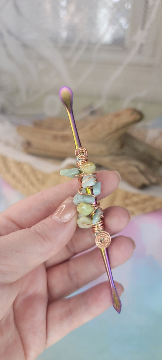Amazonite Dab Tool