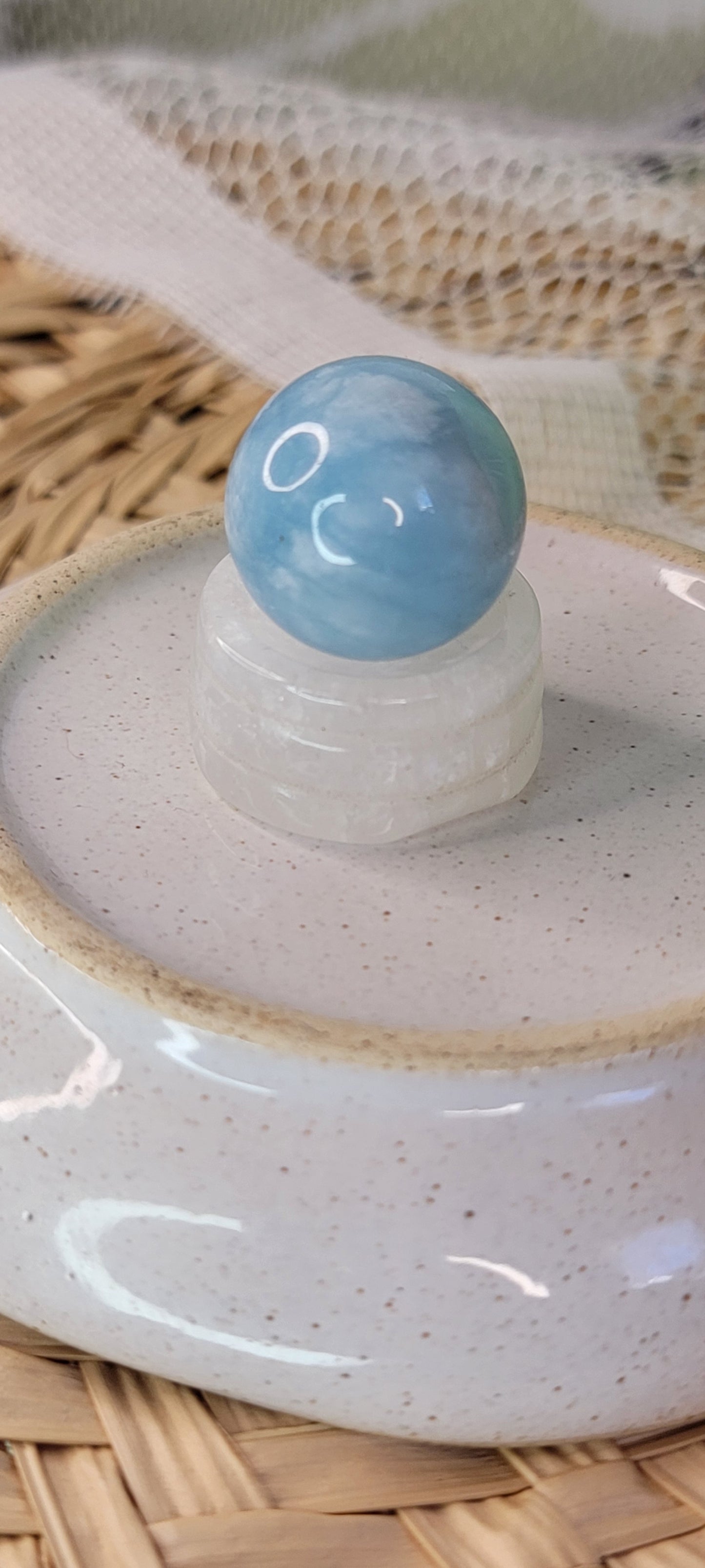 Aquamarine Mini Sphere