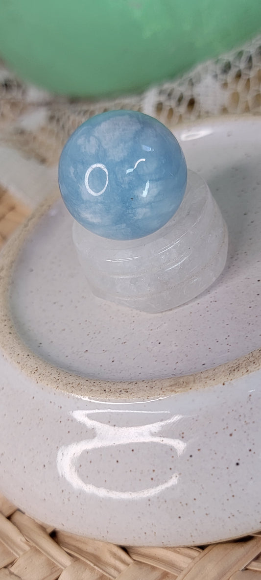 Aquamarine Mini Sphere