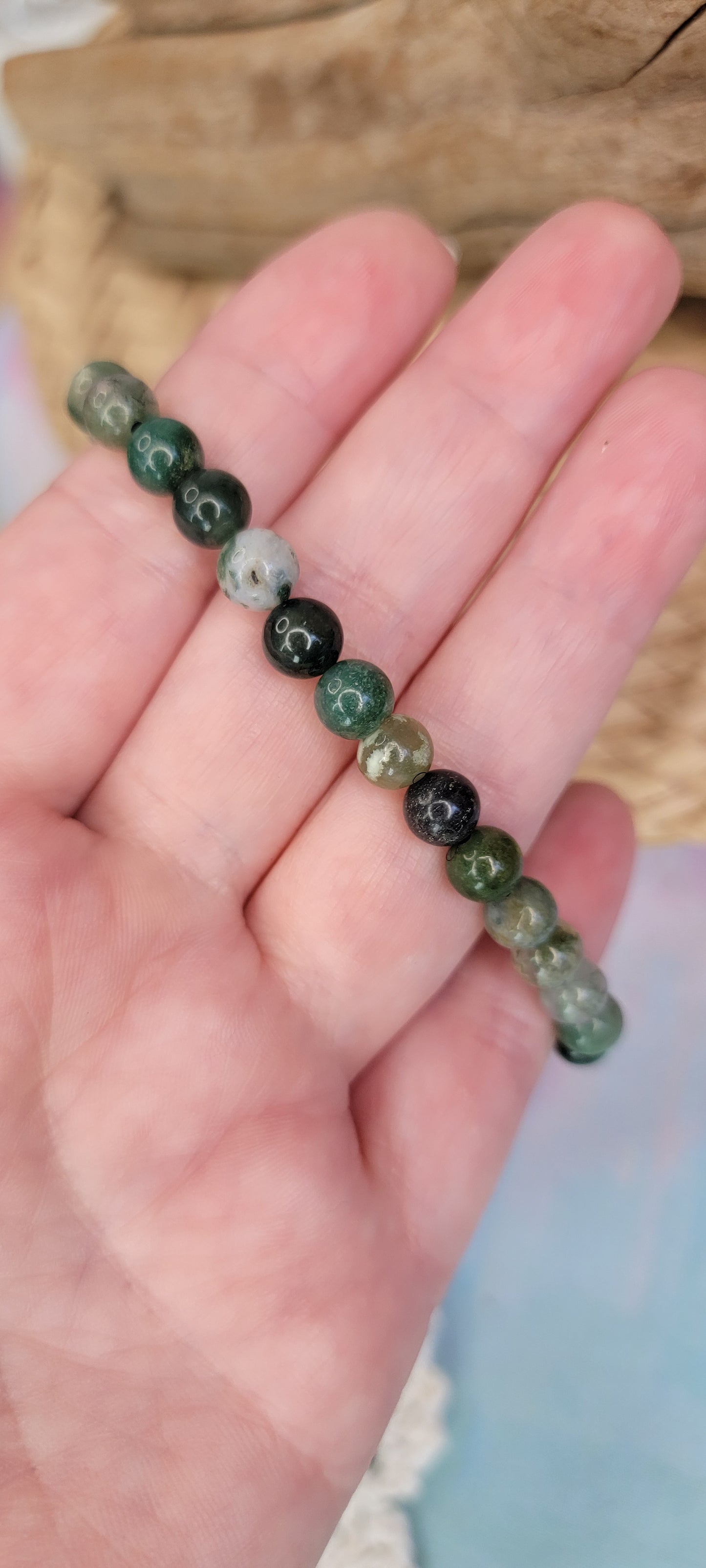 Garden Quartz Stretch Bracelet 6mm