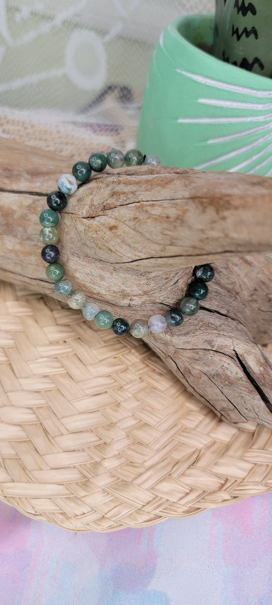 Garden Quartz Stretch Bracelet 6mm