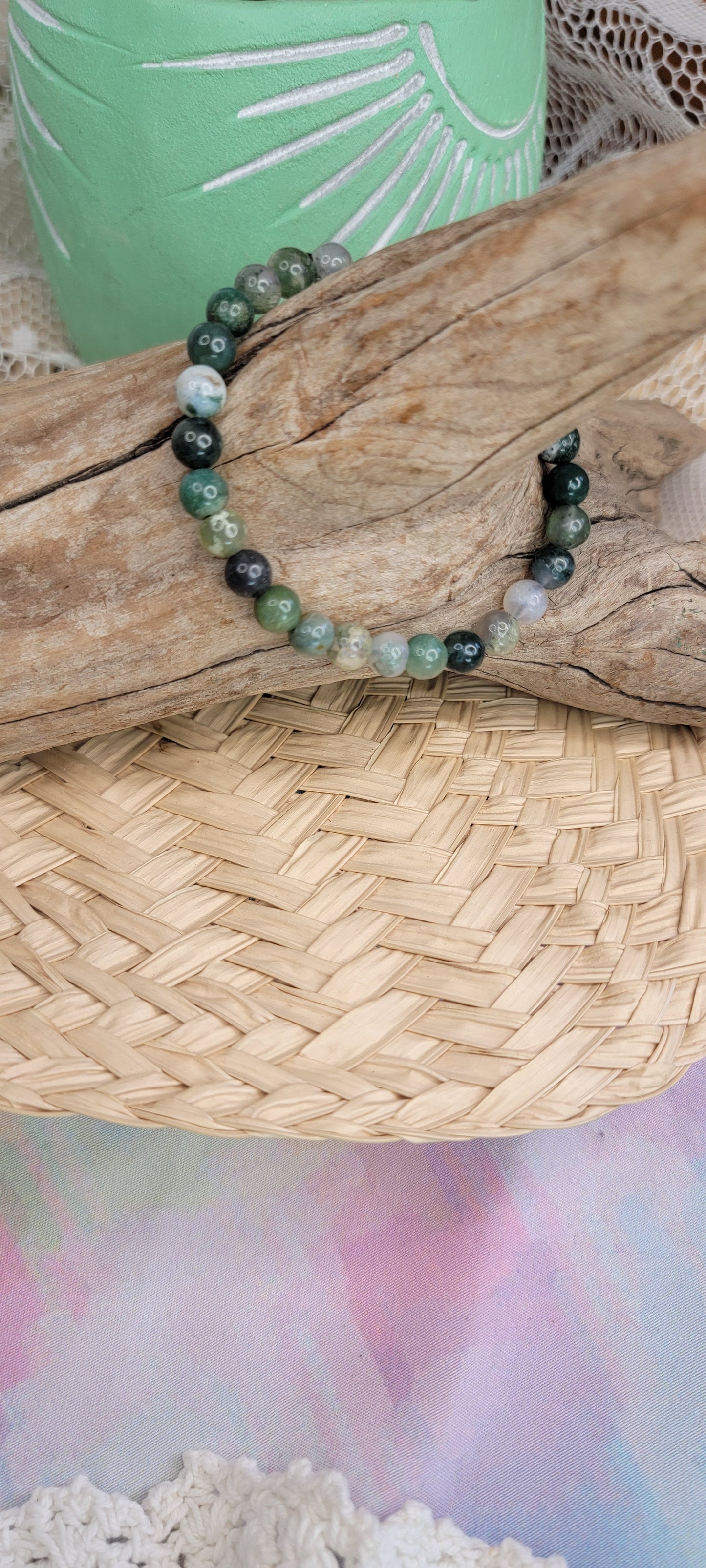 Garden Quartz Stretch Bracelet 6mm