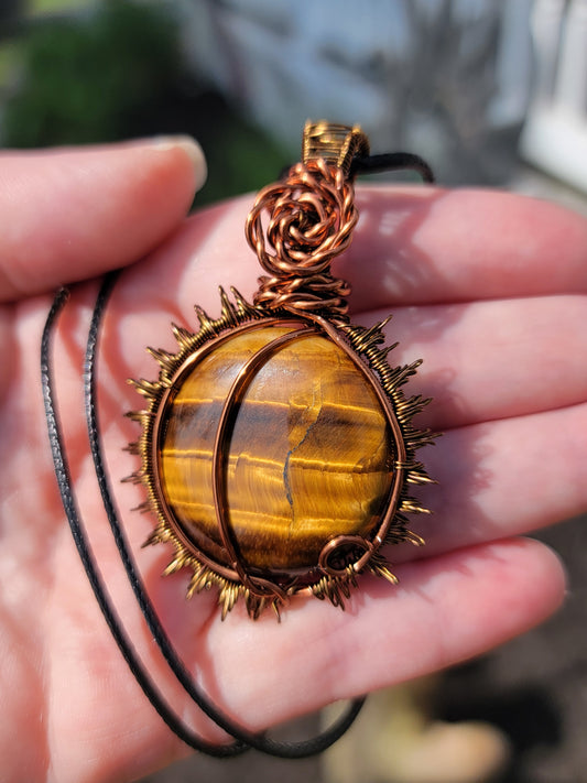 Tigers Eye Sunburst