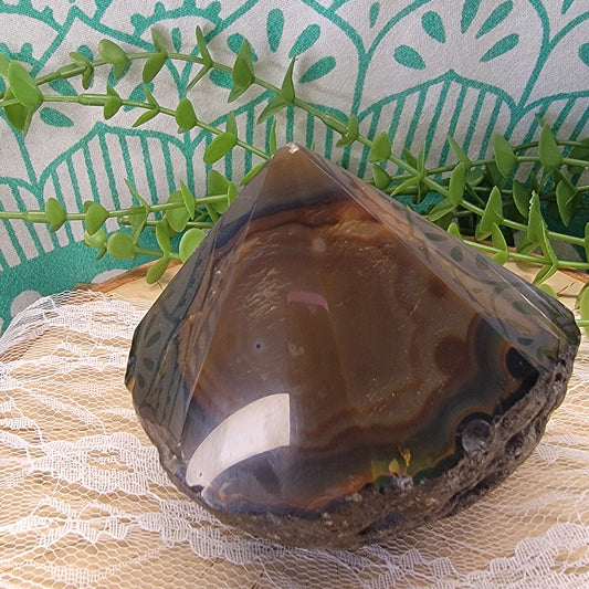 Natural Agate Freeform Point