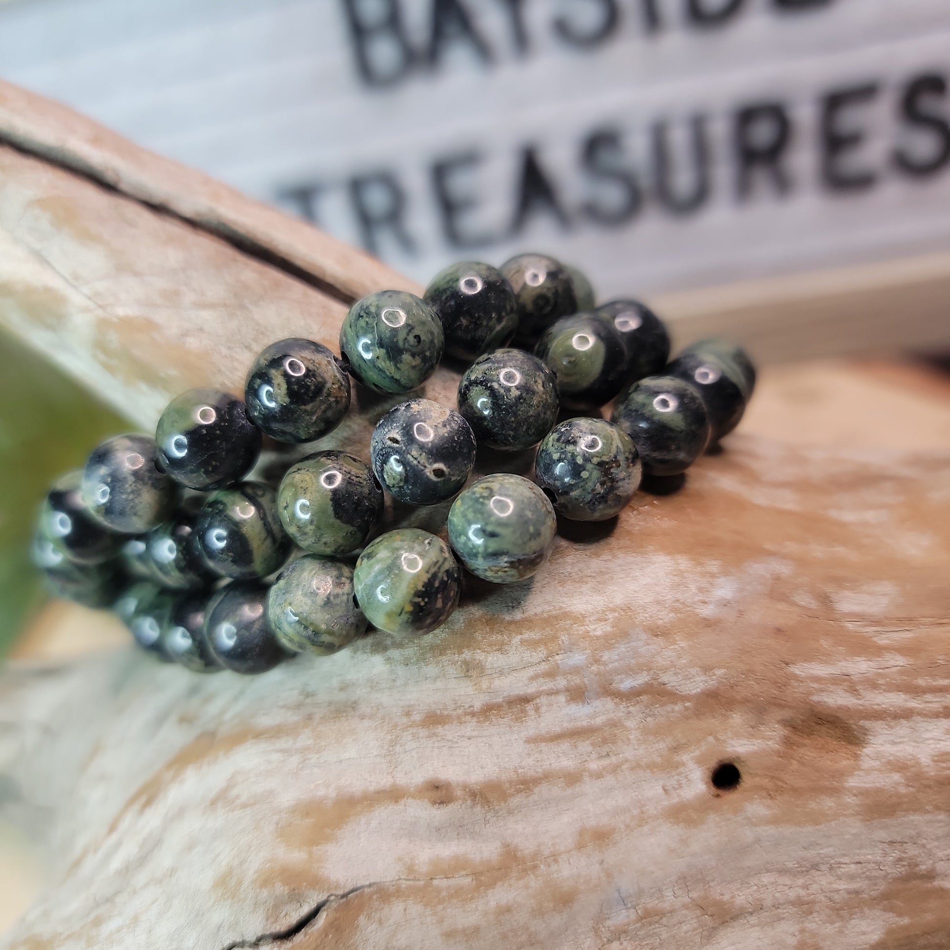 Kambaba Jasper Bracelet Bayside Treasures