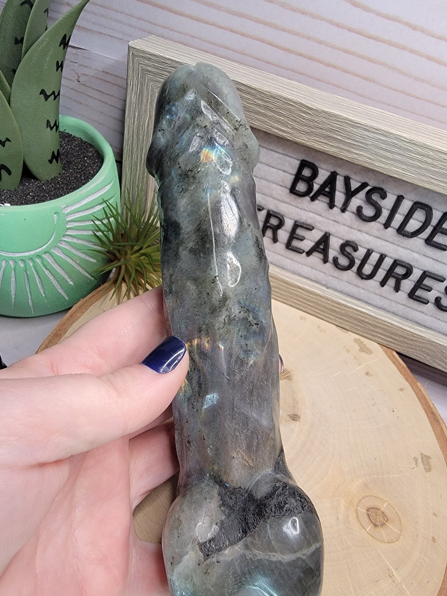 Labradorite Penis Carving Bayside Treasures