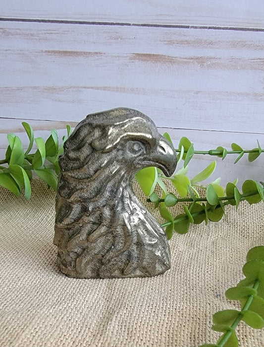 Pyrite eagle carving Bayside Treasures